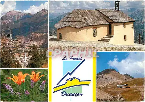 Cartes postales moderne Briancon (alt 1326 m) Les Hautes Alpes Saison Ete Hiver