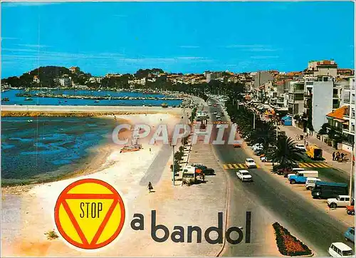 Cartes postales A Bandol Lumiere et Beaute de la Cote d'Azur La Promenade sur les Quais