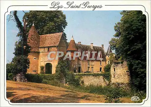 Ansichtskarte AK Lys Saint Georges (Indre) Le Chateau et l'Ancien Donjon