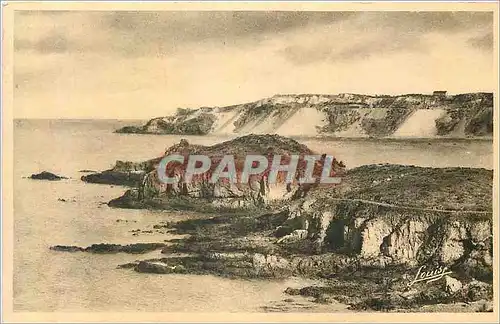 Ansichtskarte AK Bretagne Erquy Le Rocher de la Heussaye et la Pointe du Cap d'Erquy