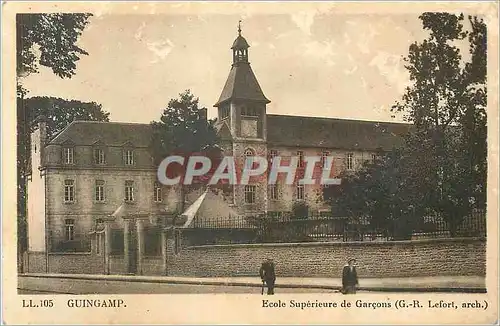 Ansichtskarte AK Guingamp Ecole Superieur de Garcons