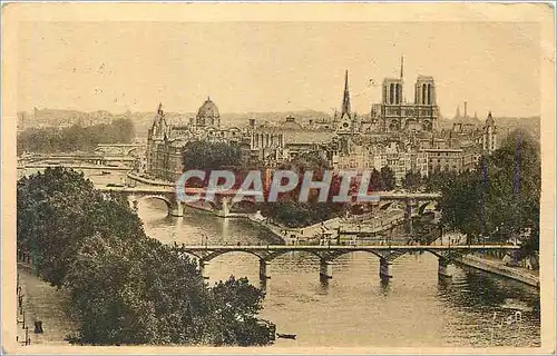 Ansichtskarte AK Paris en Flanant La Cite Notre Dame