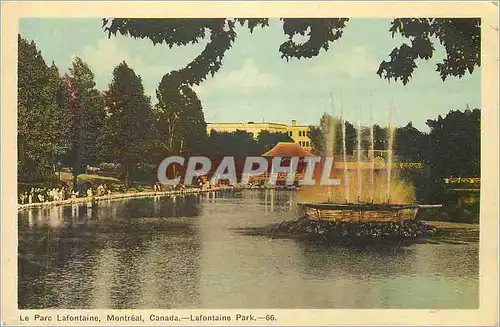 Cartes postales Le Parc Lafontaine Montreal Canada
