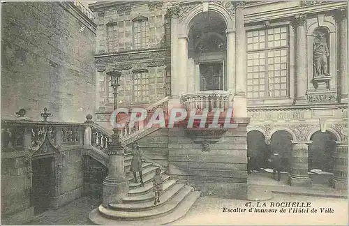 Cartes postales La Rochelle Escalier d'Honneur de l'Hotel de Ville