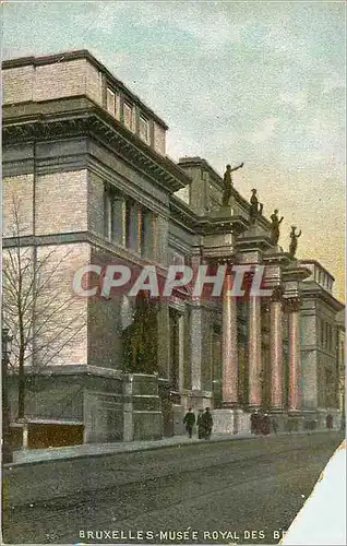 Cartes postales Bruxelles Musee Royal