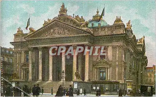 Cartes postales Bruxelles La Bourse