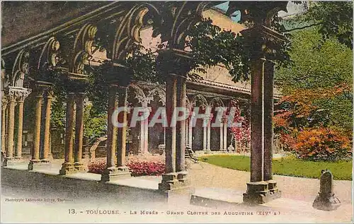 Cartes postales Toulouse Le Musee Grand Cloitre des Augustins (XIVe S)