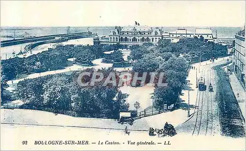 Cartes postales Boulogne sur Mer Le Casino Vue Generale