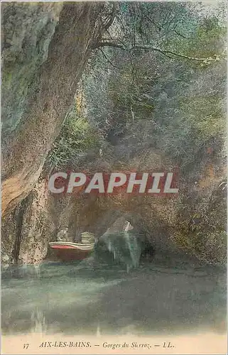Cartes postales Aix les Bains Gorges du Surroz