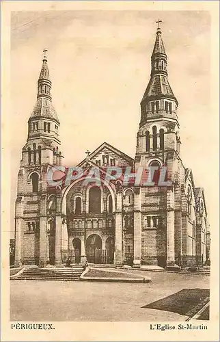 Cartes postales Perigueux L'Eglise St Martin