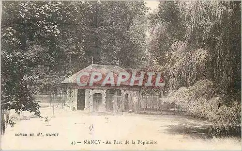 Cartes postales Nancy au Parc de la Pepiniere