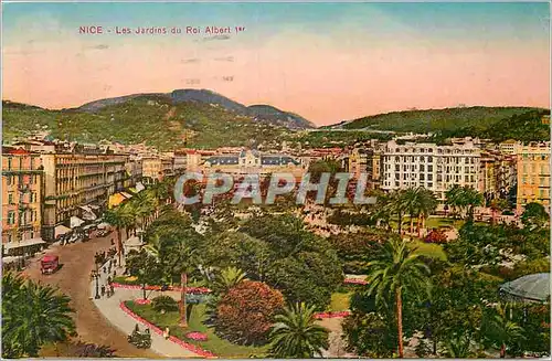 Cartes postales Nice Les Jardins du Roi Albert 1er