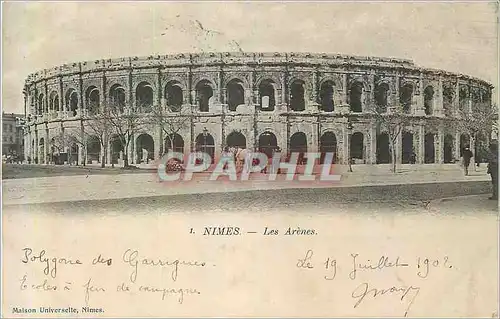 Cartes postales Nimes Les Arenes