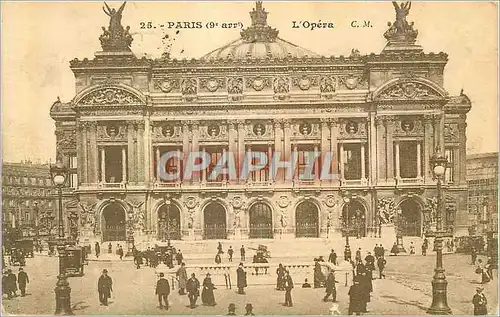 Cartes postales Paris (9e Arr) L'Opera