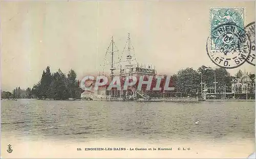 Ansichtskarte AK Enghien les Bains Le Casino et le Kursaal