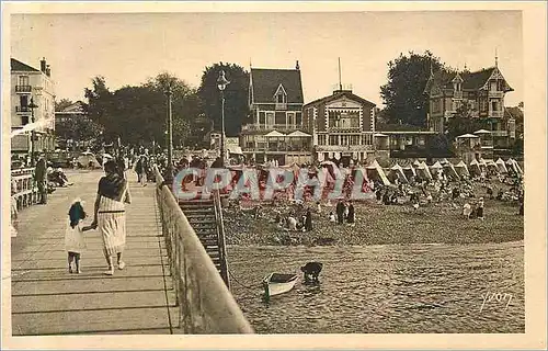 Cartes postales Les Charmes de la Corte d'Argent Mer et Foret La Douce France Un Coin de la Plage d'Arachon