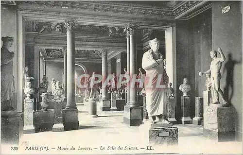 Cartes postales Musee du Louvre Paris (Ier) La Salle des Saisons