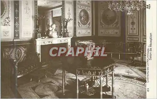 Cartes postales Chateau de la Malmaison Salon de Reception