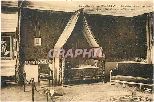 Ansichtskarte AK Chateau de la Malmaison La Chambre de Napoleon