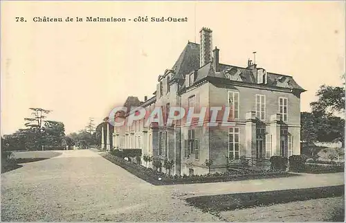 Ansichtskarte AK Chateau de la Malmaison Cote Sud Ouest