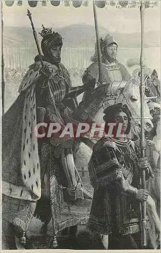 Cartes postales Entree de Charles VIII a Naples