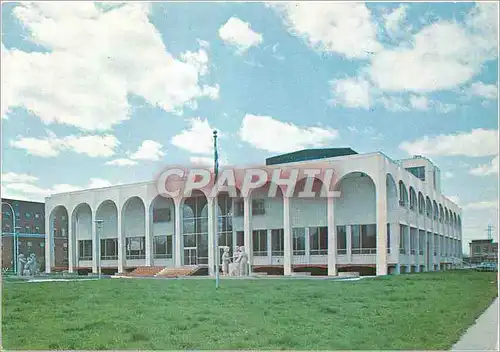 Cartes postales moderne Saint Hyacinthe la Jolie (Quebec) Le Palais de Justice en Face du Parc Dessaulles