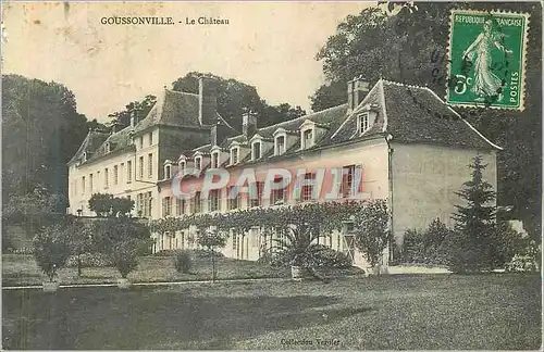 Ansichtskarte AK Goussonville Le Chateau