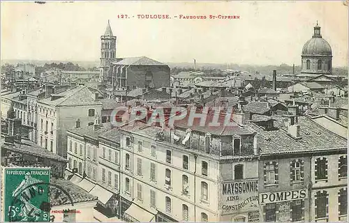 Ansichtskarte AK Toulouse Faubourg St Cyprien