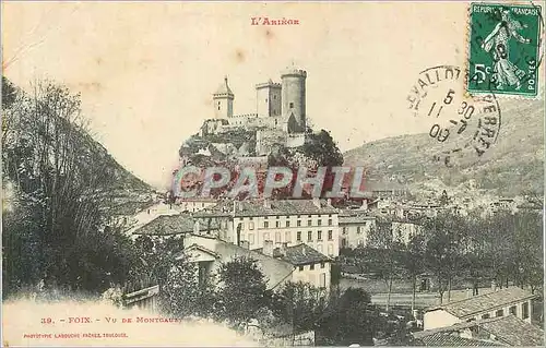 Cartes postales Foix Vu de Montcaux L'Ariege