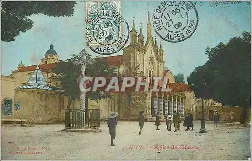 Cartes postales Nice Eglise de Cimiez