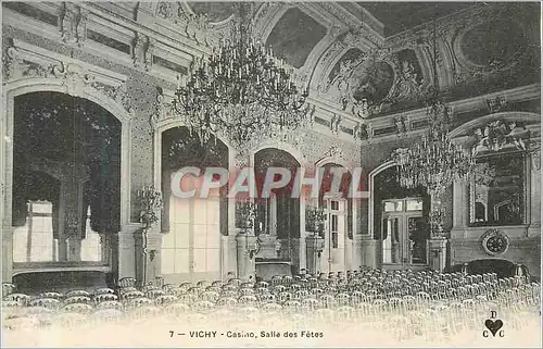 Cartes postales Vichy Casino Salle des Fetes