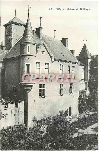 Cartes postales Vichy Maison du Baillage