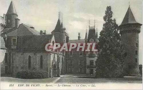 Cartes postales Env de Vichy Bussel Le Chateau La Cour