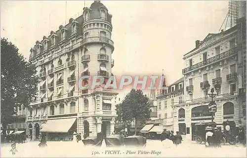 Cartes postales Vichy Place Victor Hugo