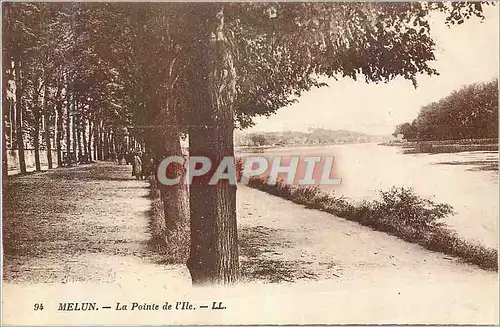 Ansichtskarte AK Melun La Pointe de L'Ille