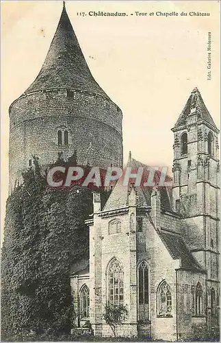 Ansichtskarte AK Chateaudun Tour et Chapelle du Chateau