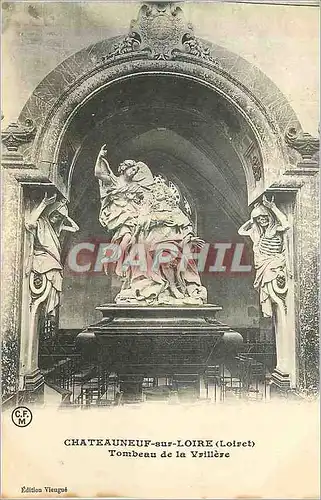 Cartes postales Chateauneuf sur Loire (Loiret) Tombeau de la Vriliere