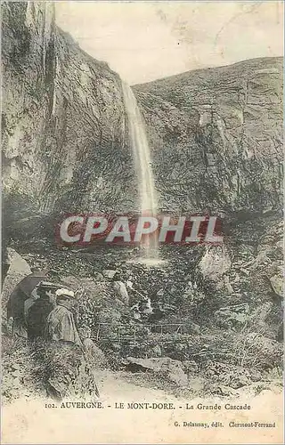 Cartes postales Le Mont Dore Auvergne La Grande Cascade
