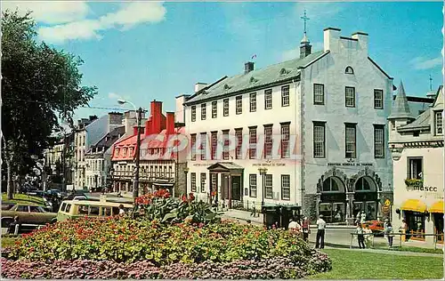 Cartes postales moderne Quebec Canada Coin Pittoresque de Quebec Place d'Armes