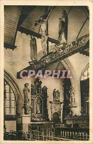 Cartes postales Lampaul (Finistere) Bretagne La Douce de France La Grande Poutre Sculptee (XVIIe Siecle)