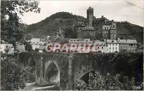 Cartes postales moderne Estaing (Aveyron) Le Pont et le Chateau