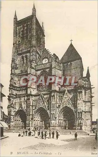 Cartes postales Meaux La Cathedrale