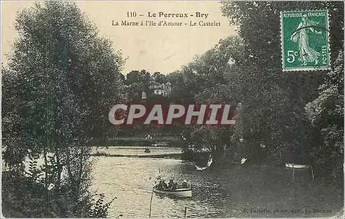 Cartes postales Le Perreux Bry La Marne a l'Ile d'Amour Le Castelet