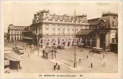 Ansichtskarte AK Bordeaux La Gare Saint Jean