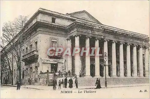 Cartes postales Nimes Le Theatre