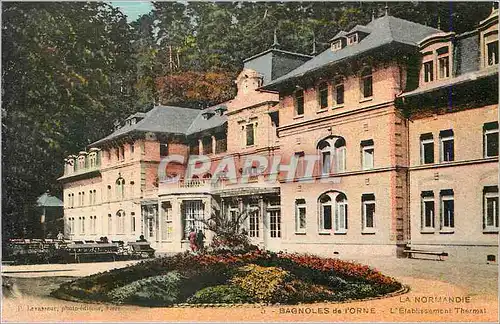Cartes postales La Normandie Bagnoles de l'Orne L'Etablissement Thermal