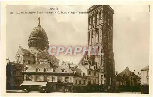 Cartes postales Tours La Basilique Saint Martin (Laloux Architecte)