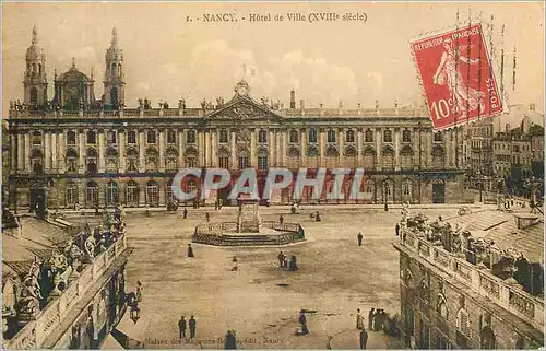 Cartes postales Nancy Hotel de Ville (XVIIIe Siecle)