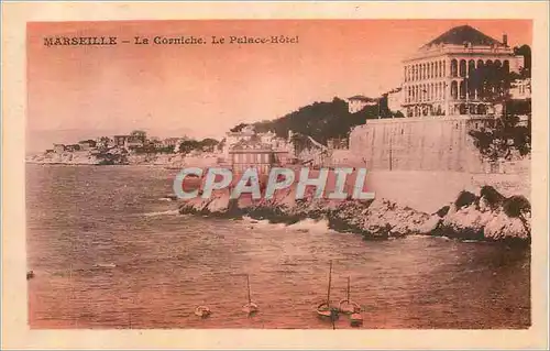 Cartes postales Marseille La Corniche Le Palace Hotel