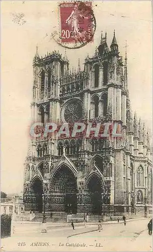 Cartes postales Amiens La Cathedrale